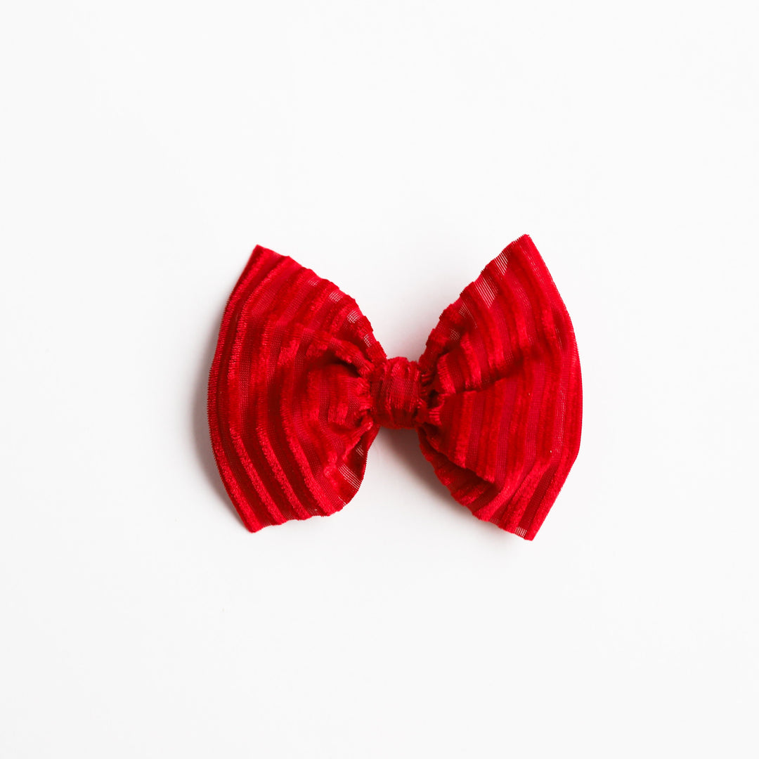 Red Luxe Bow