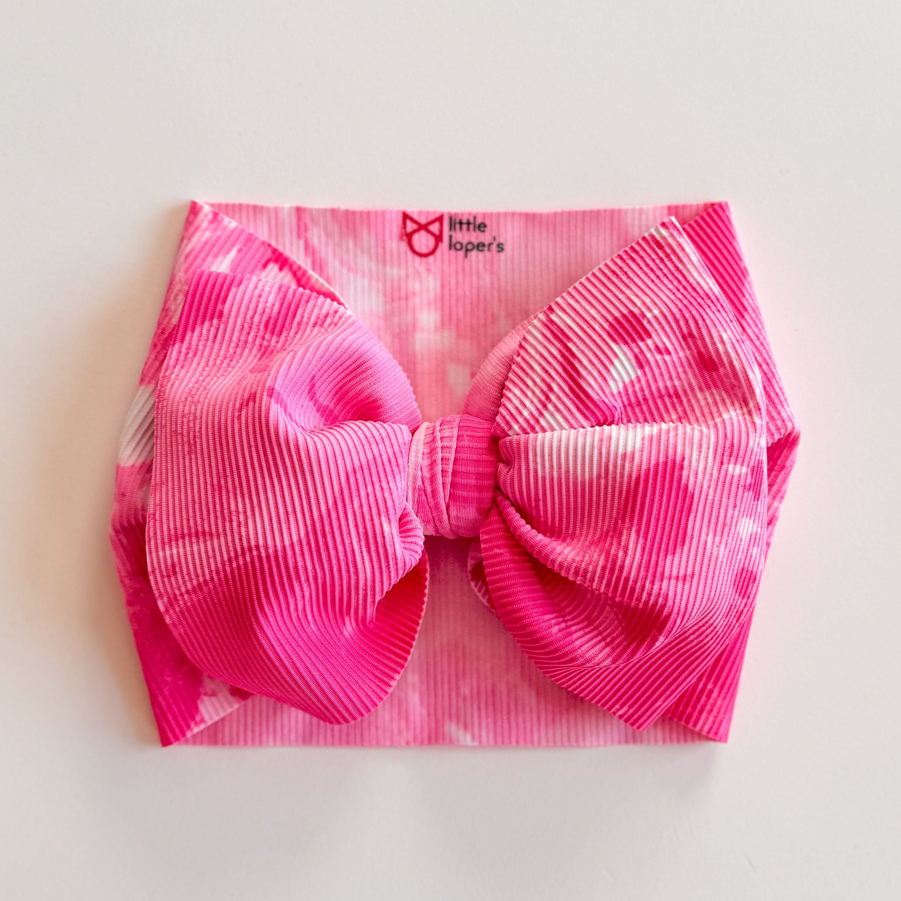 Splash of Pink Headwrap