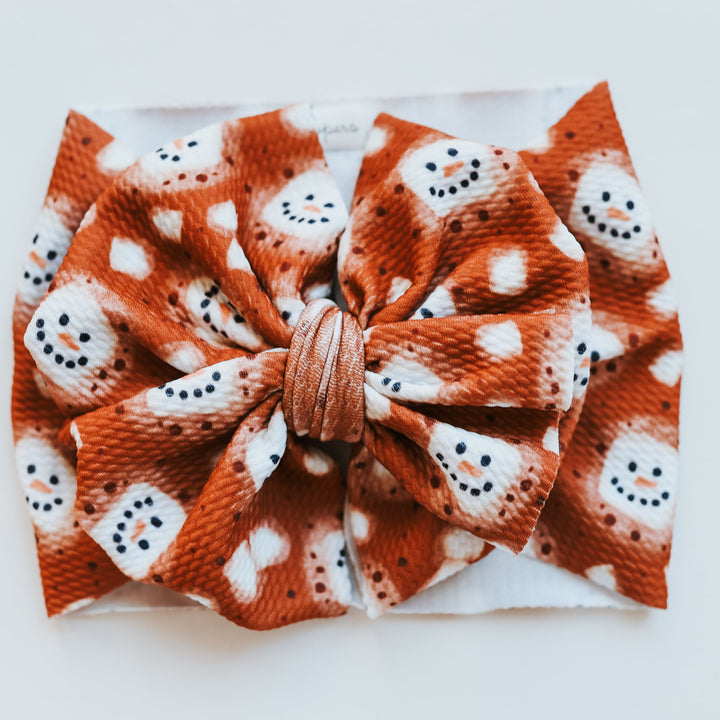 Hot Chocolate and Marshmallows Headwrap