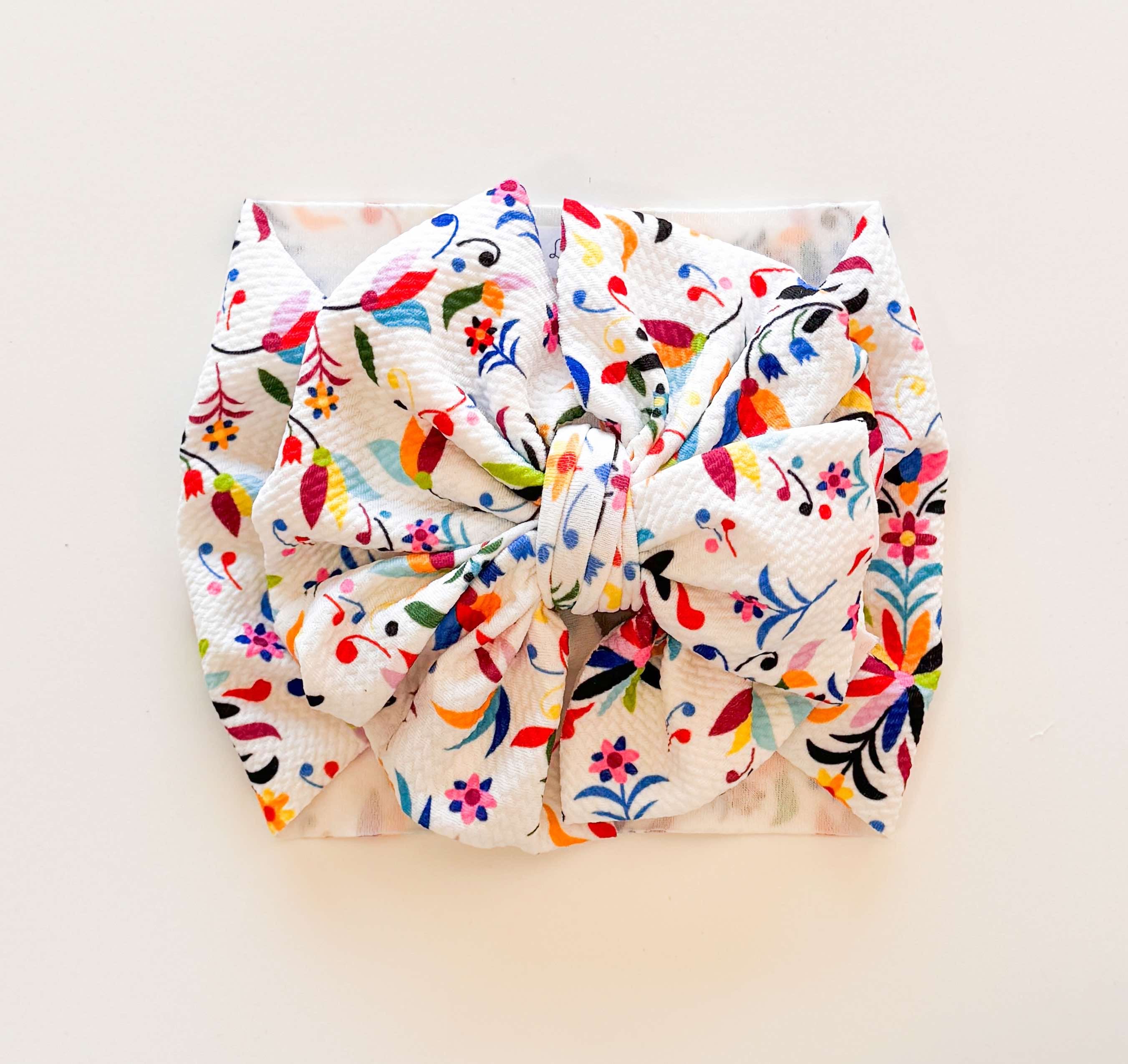 Otomi Floral Headwrap