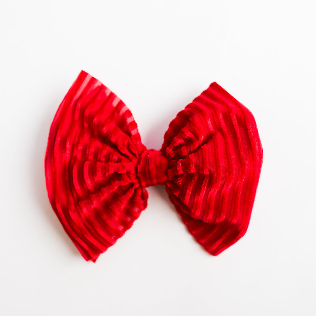 Red Luxe Bow