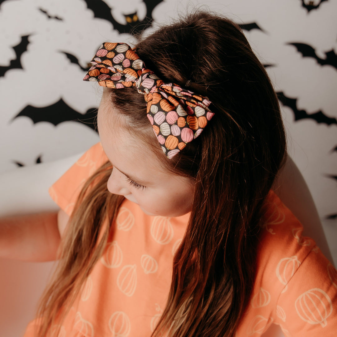 Pumpkin Set Of 2 Headbands