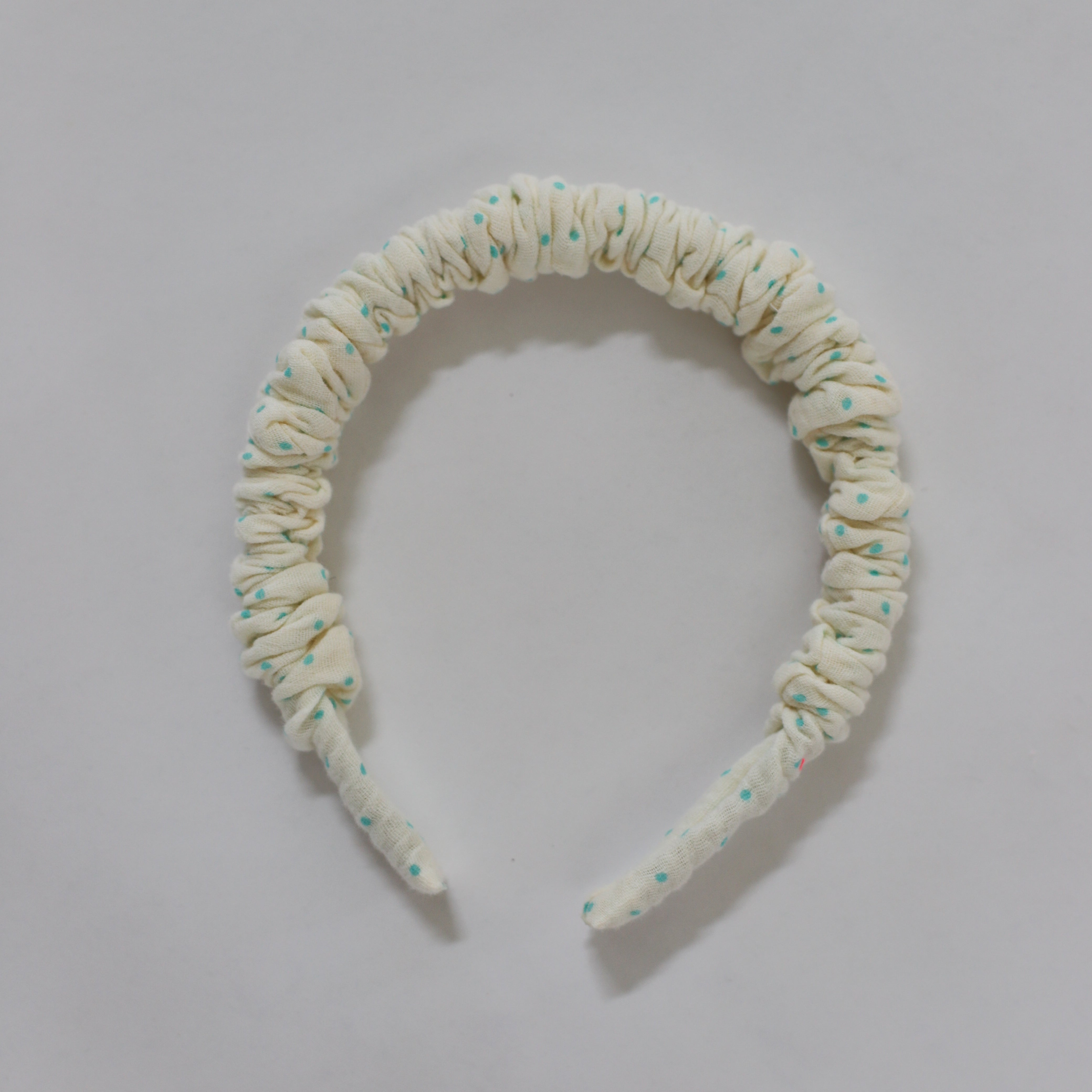 Neon Polkadots Collection - Ruched Headband