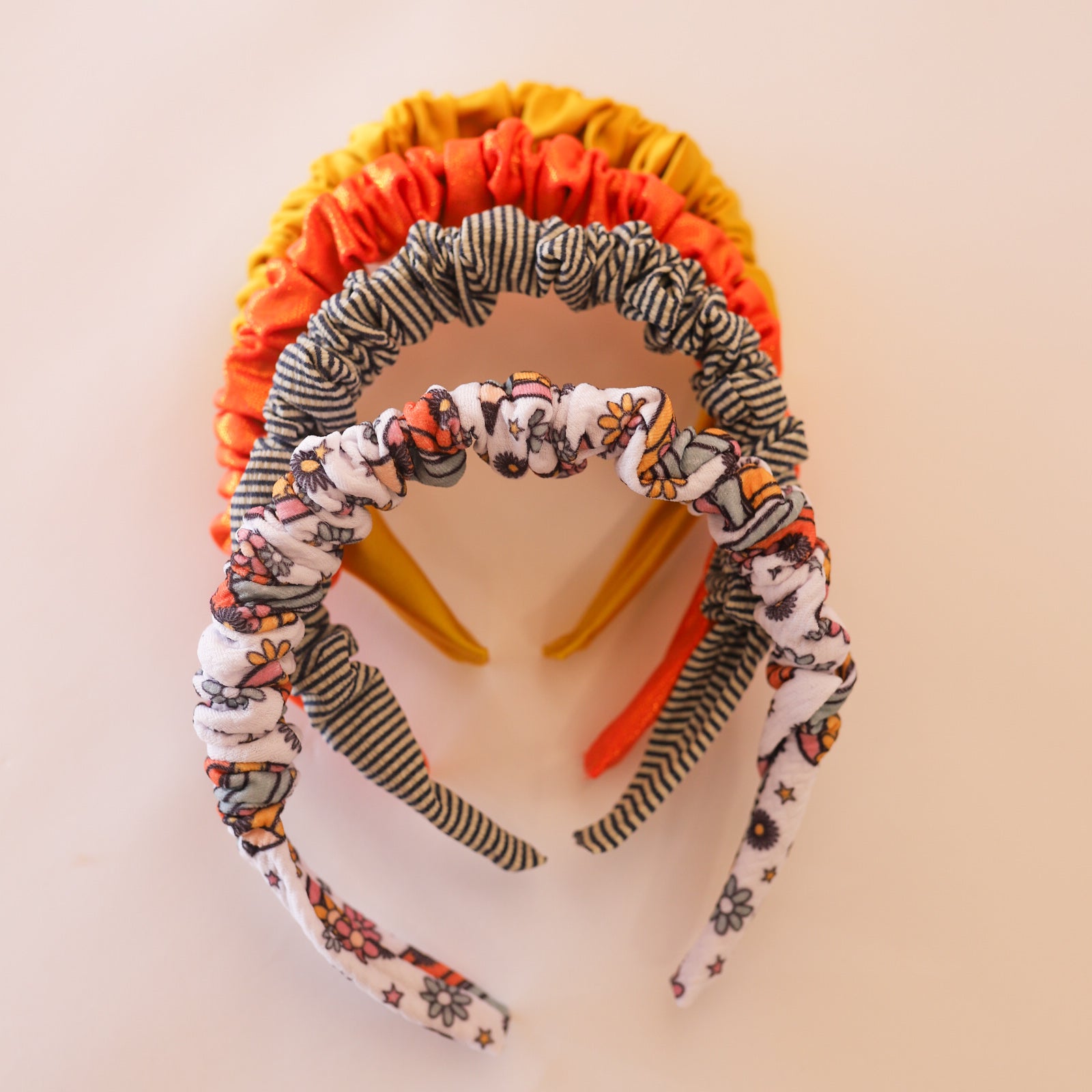 Vintage Pencils Collection Ruched Headband