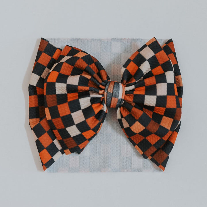 Autumn Checkers Headwarp