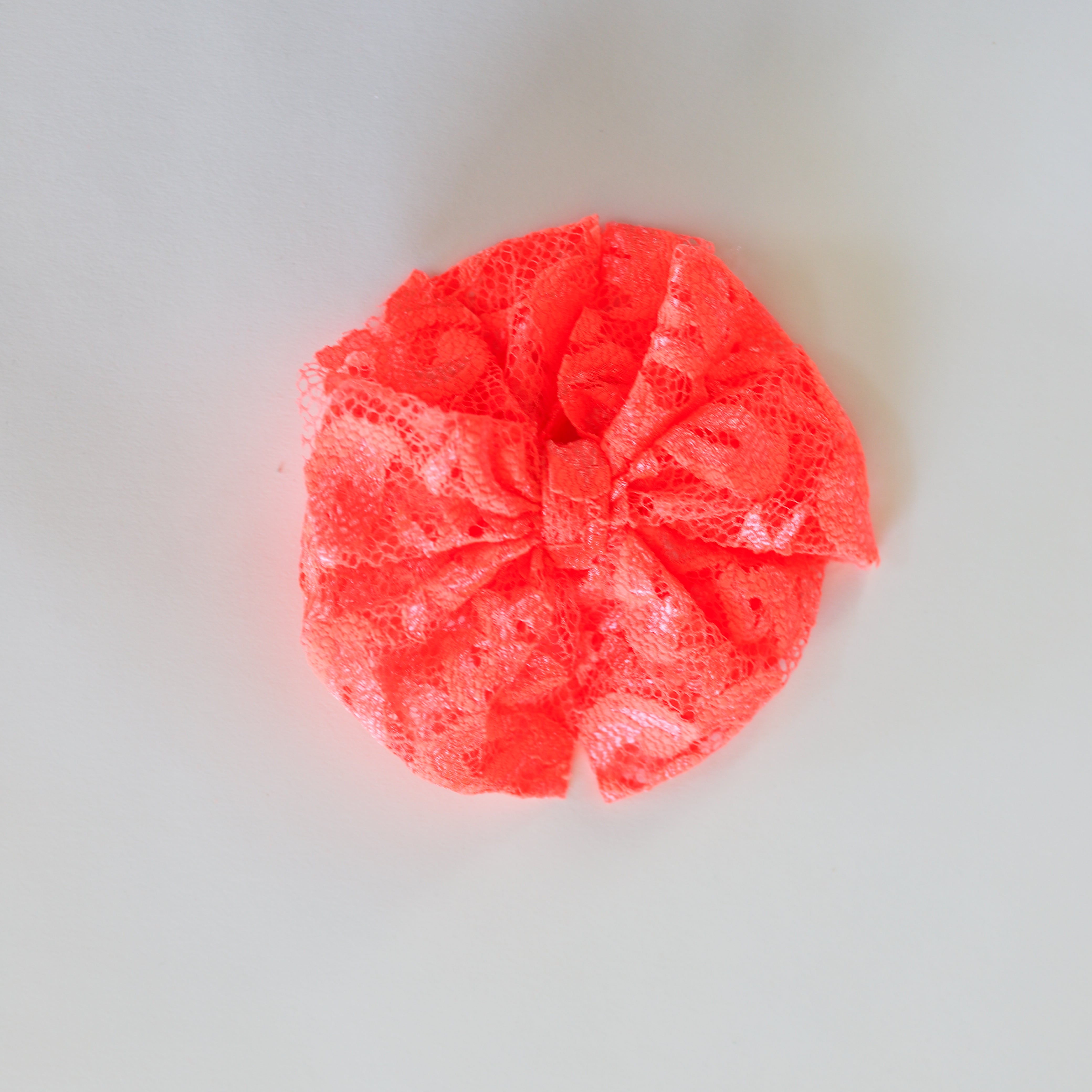 Flamingo Lace Bow