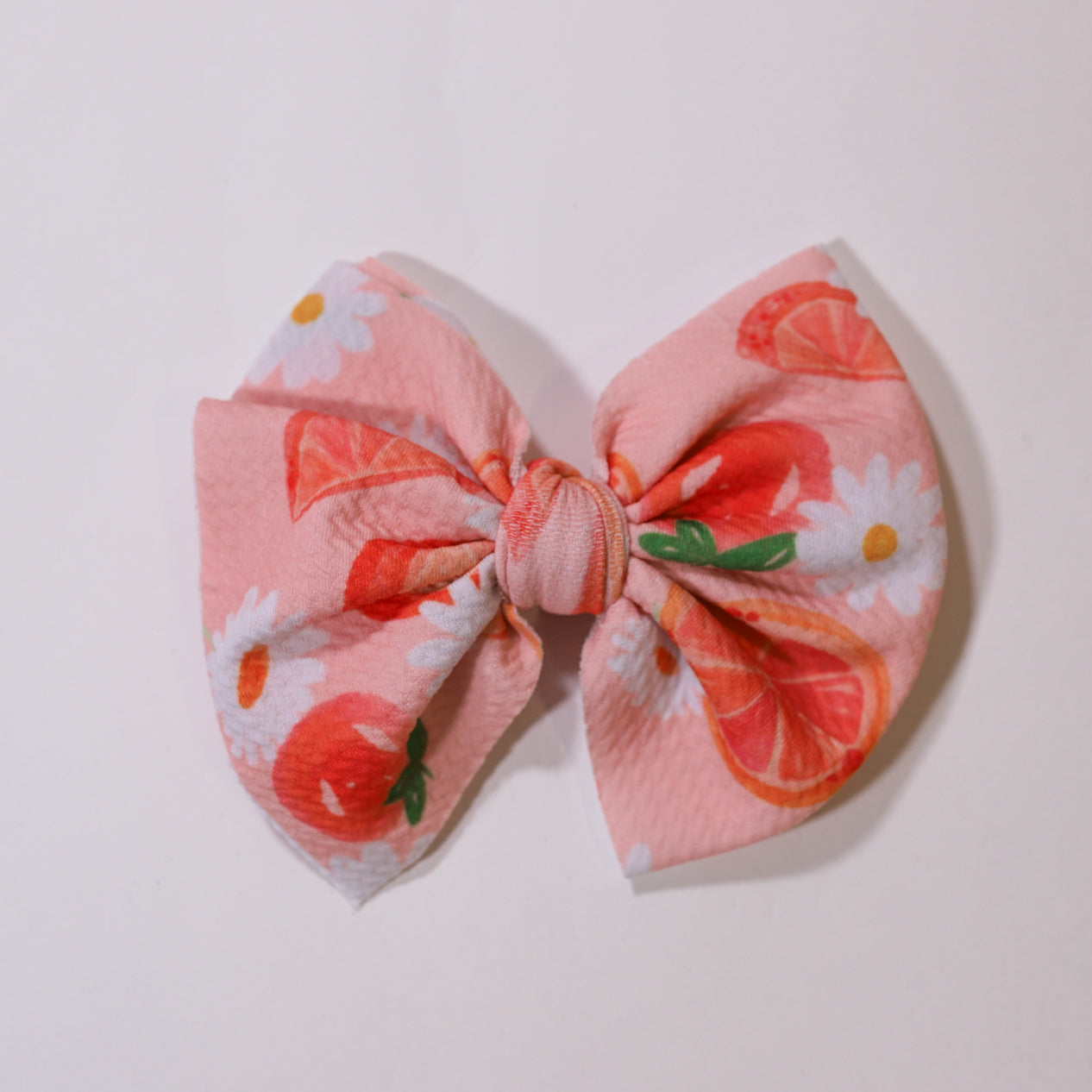 Citrus Summer Big + Skinny Bow