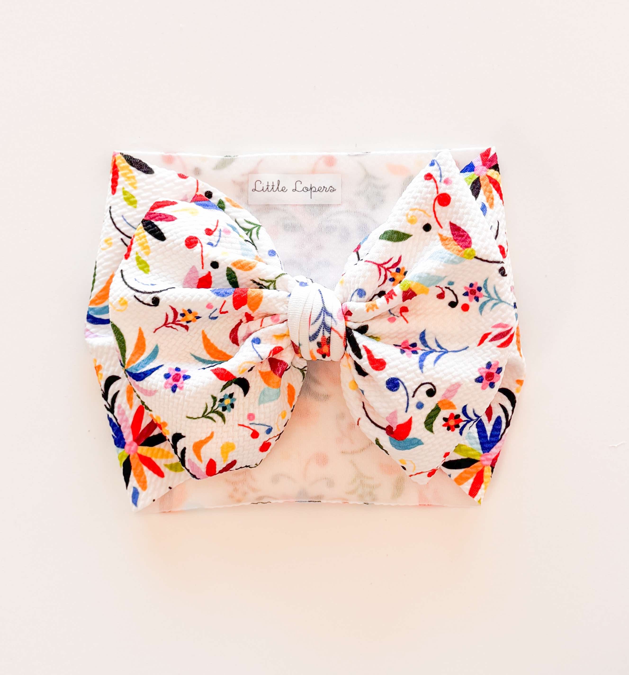 Otomi Floral Headwrap