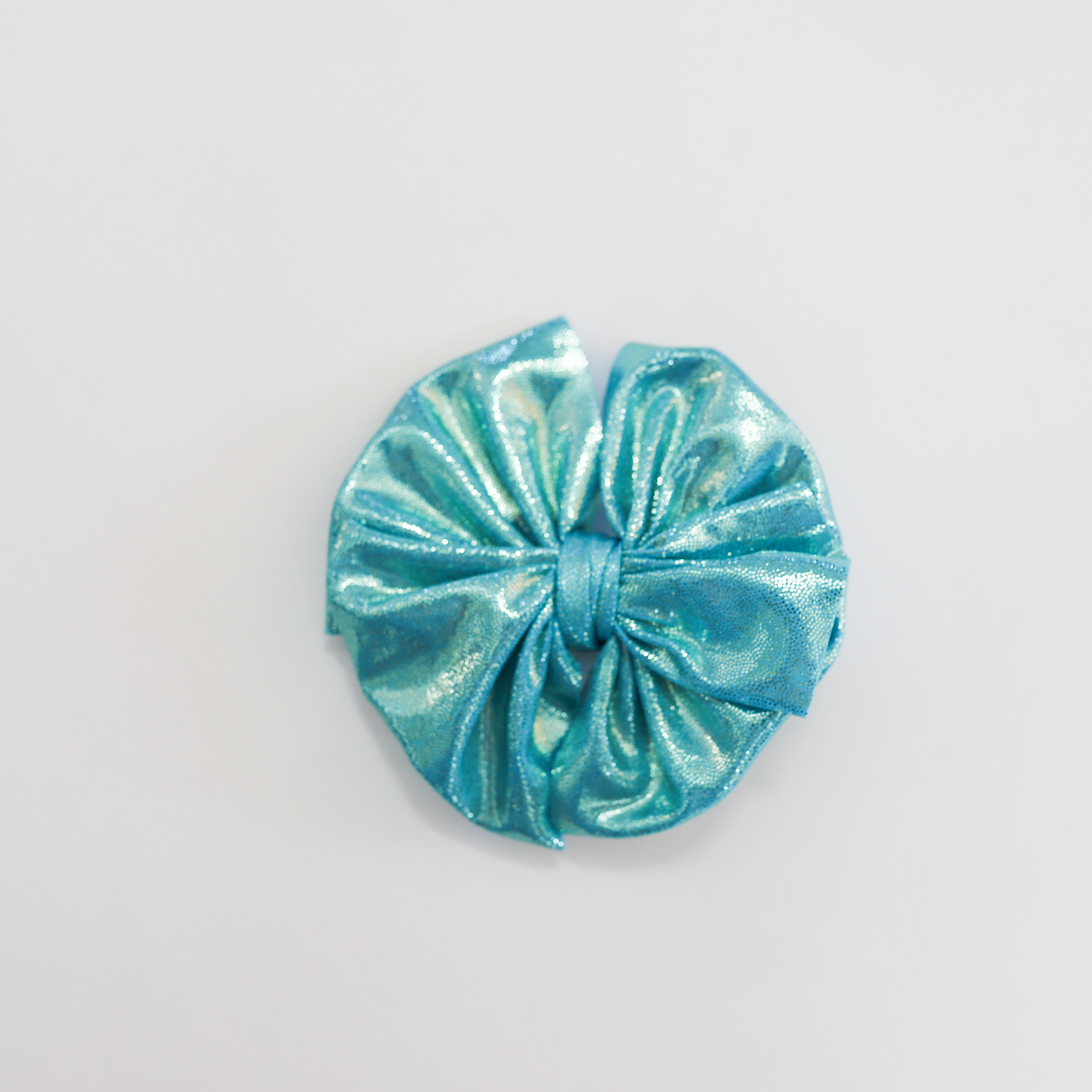 Hawaiian Teal Shimmer Bow