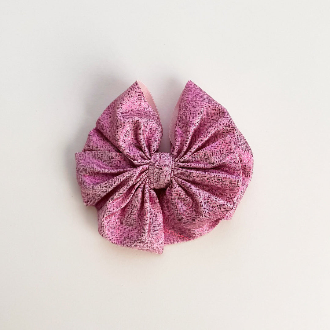 Magenta Shimmer Bow