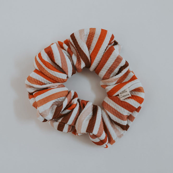 Spiced Stripes Scrunchie