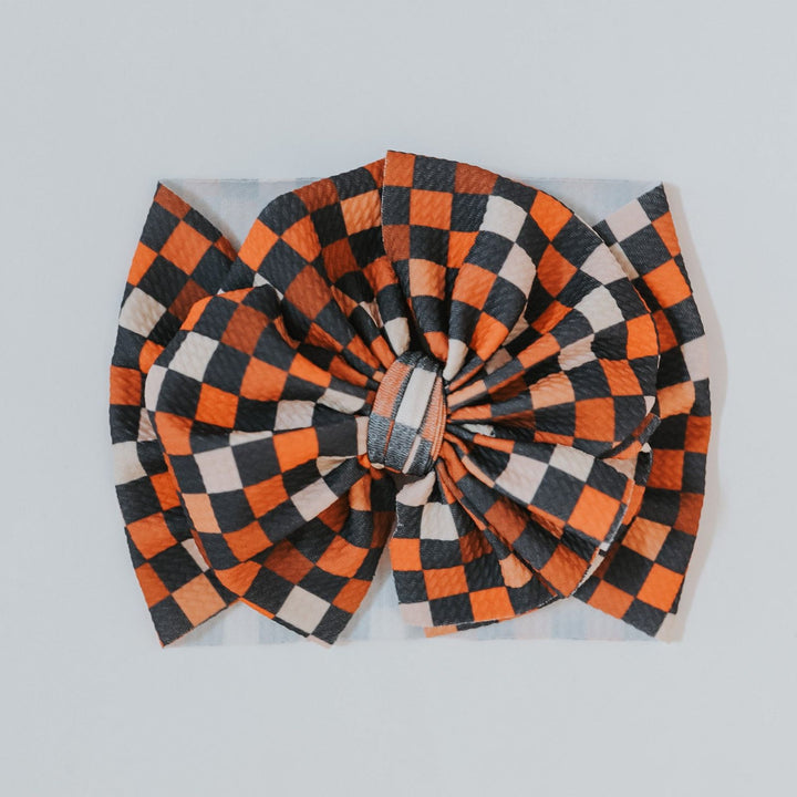 Autumn Checkers Headwarp