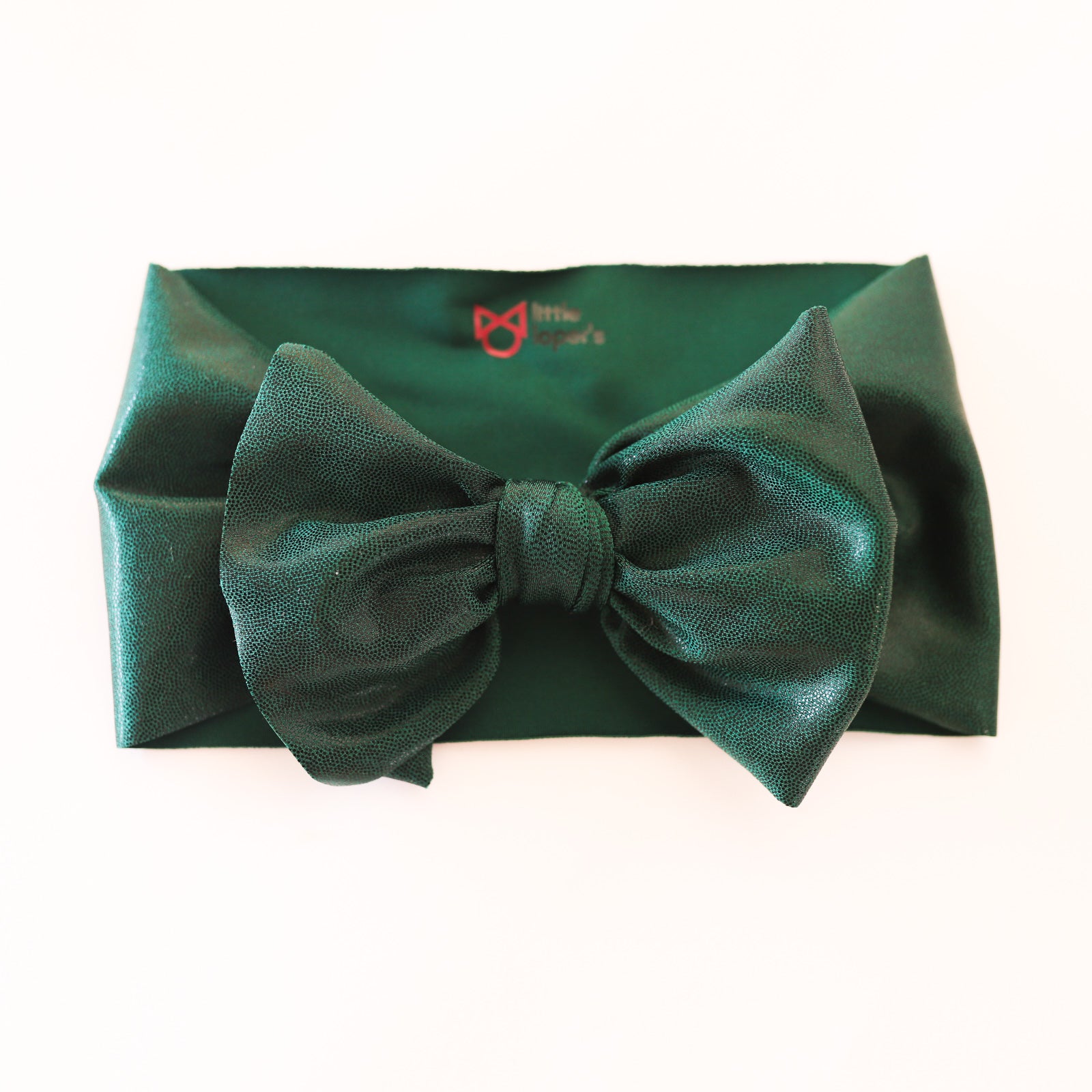 Green Matte Shimmer Headwrap