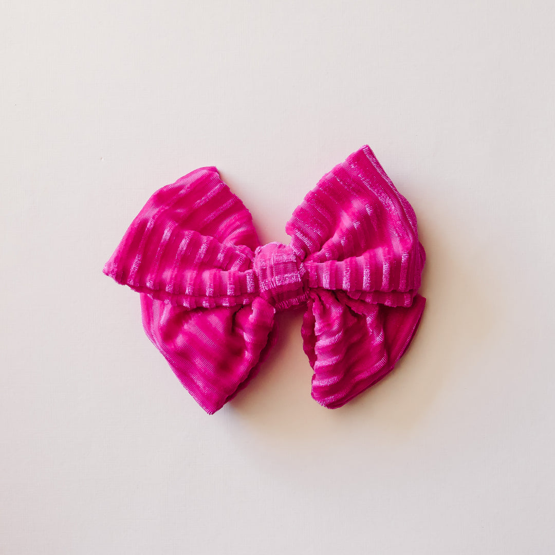 Magenta Luxe Fancy Butterfly Bow