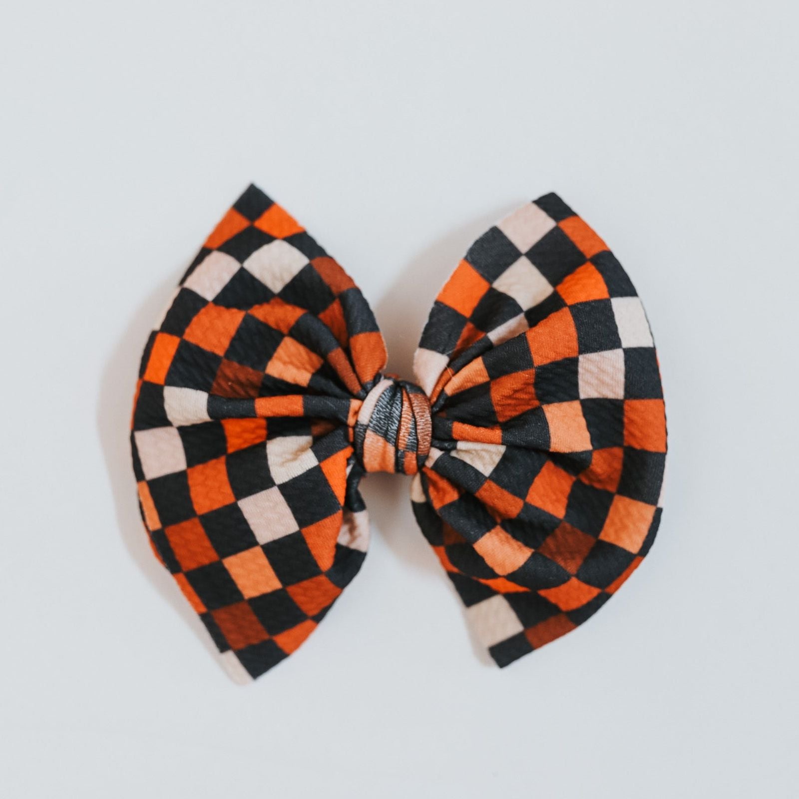 Autumn Checkers Bow