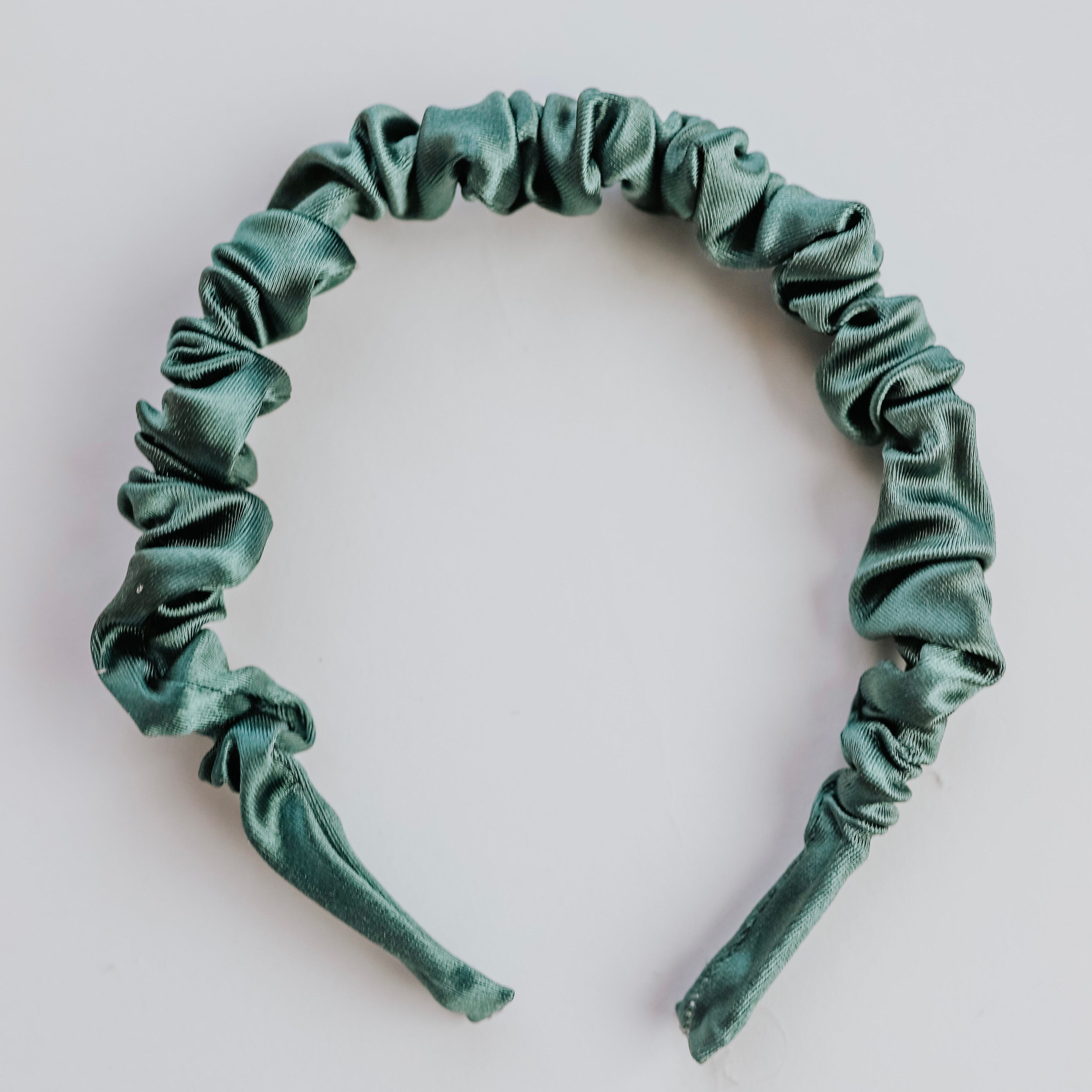 Satin Ruched Headband