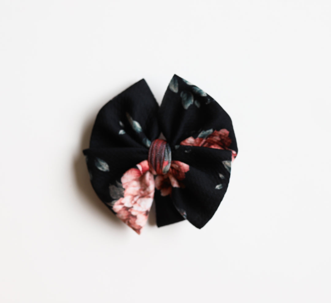 Dark Bouquet Bow