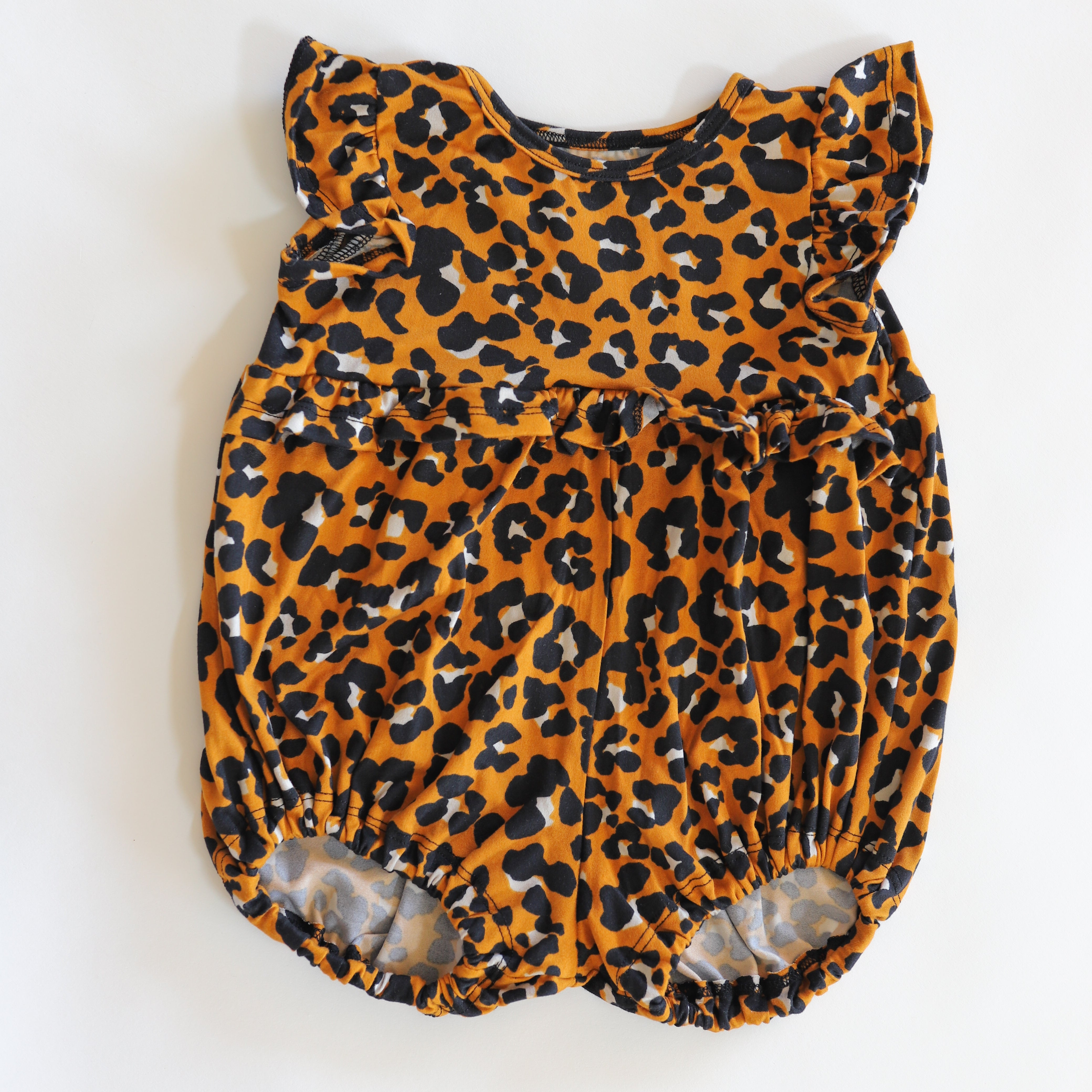 Cheetah Bubble Romper