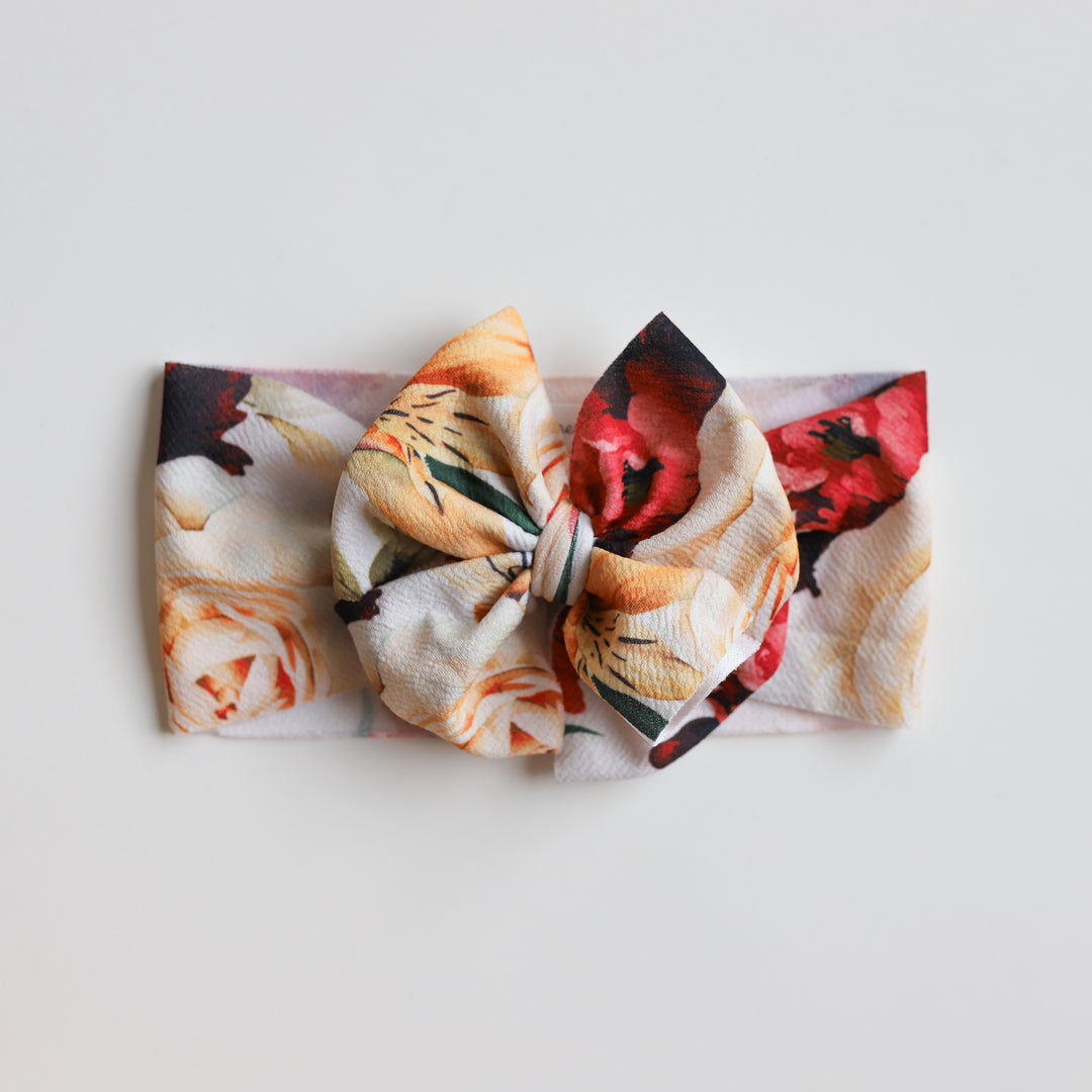 Coral Bliss Bow