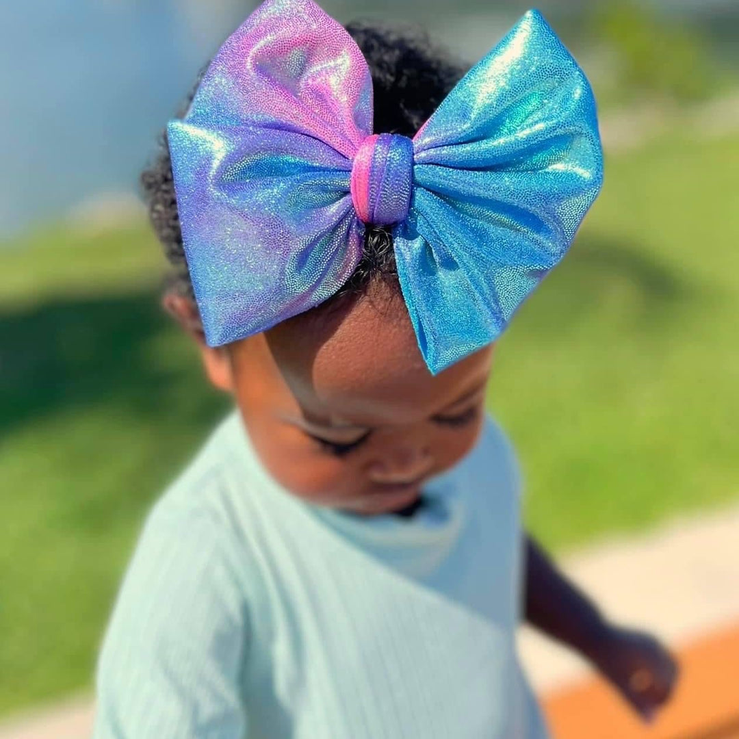 Cotton Candy Shimmer Headwrap