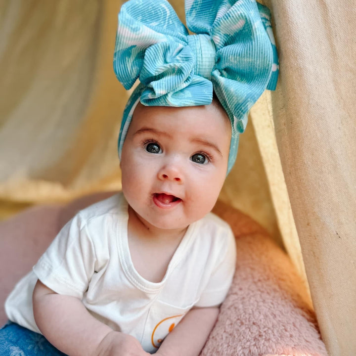 Splash of Blue Headwrap