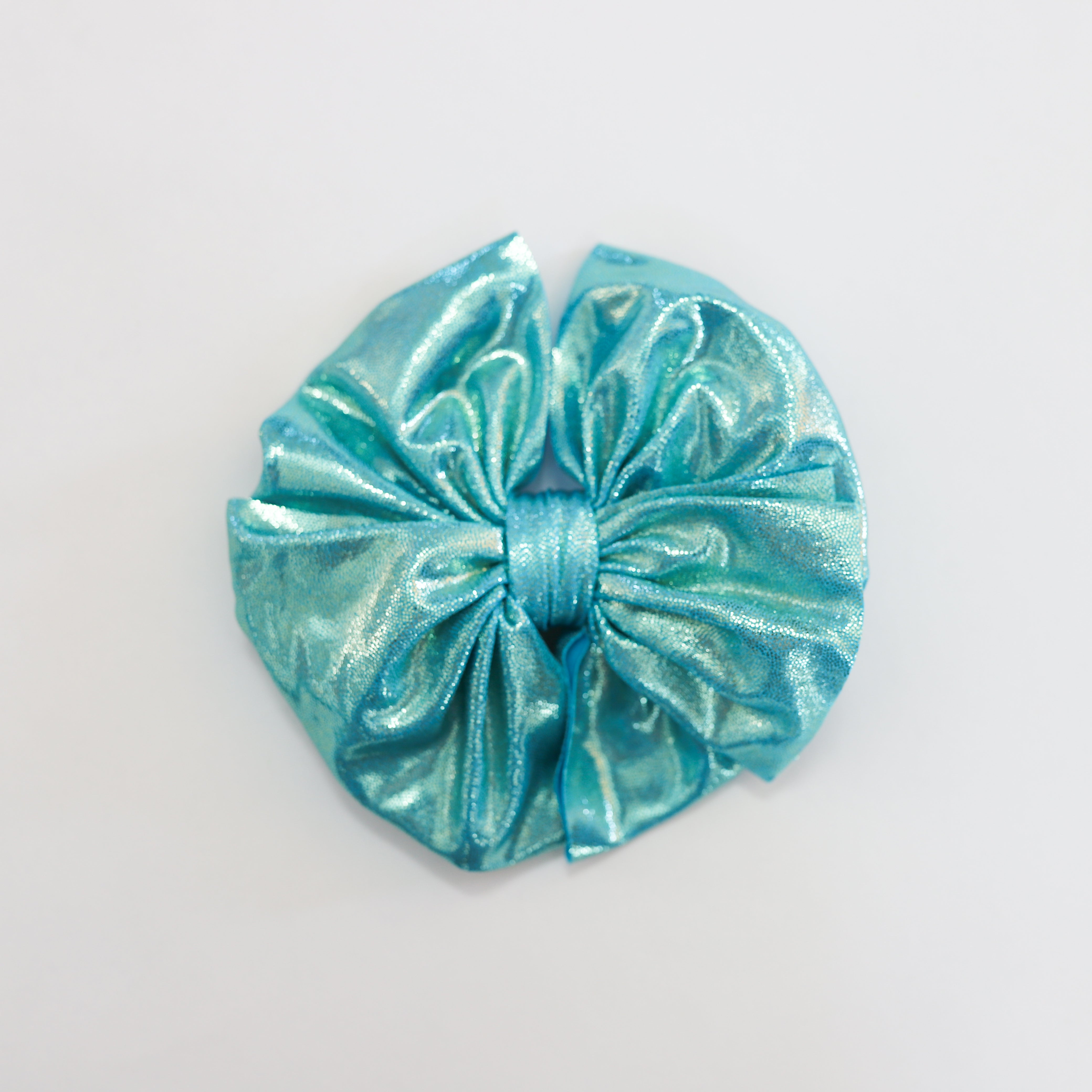 Hawaiian Teal Shimmer Bow