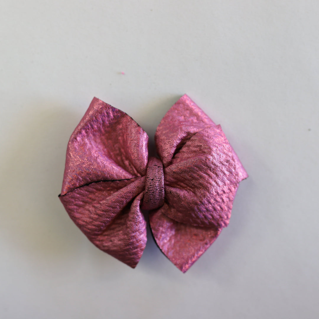 Pink Disco Bow