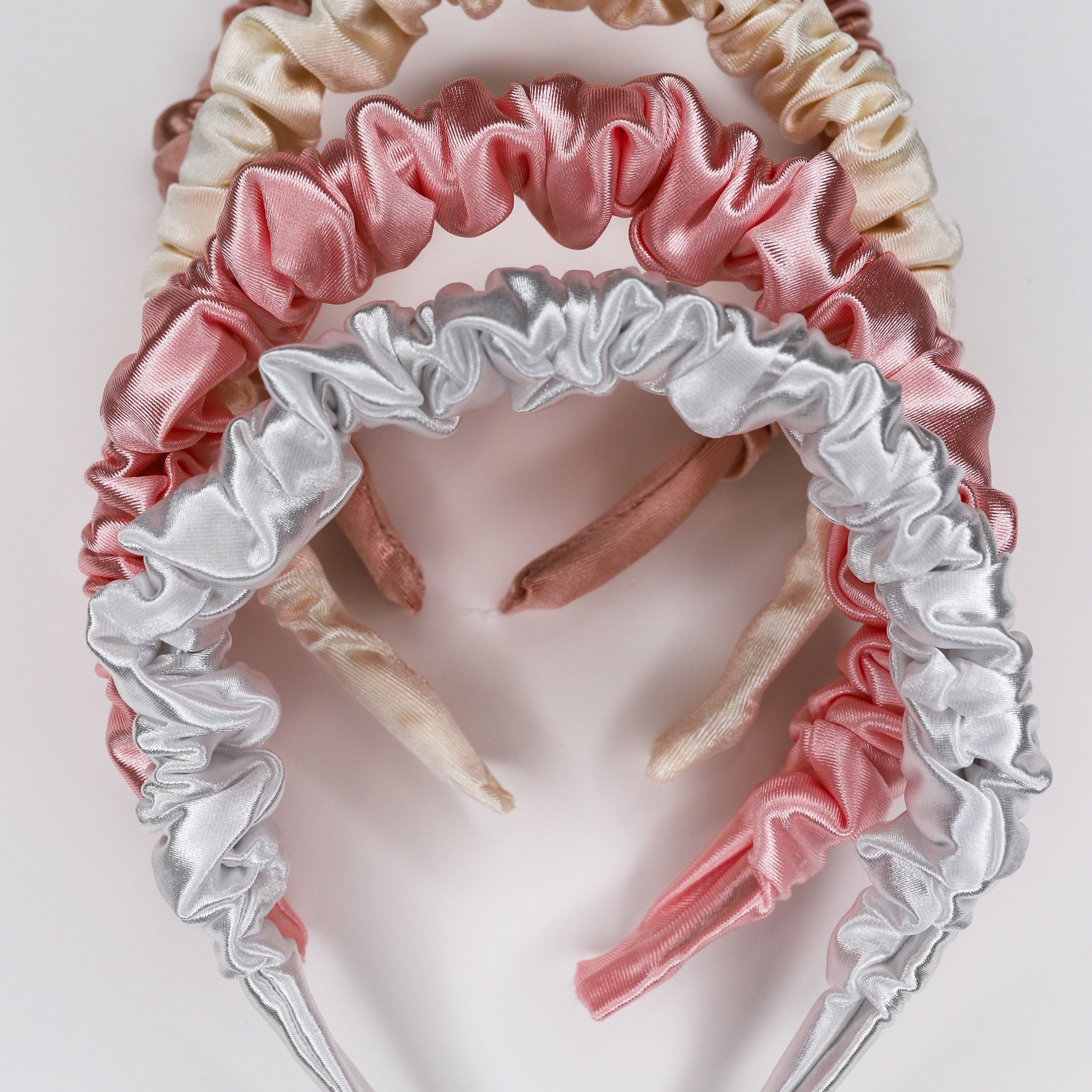 Satin Ruched Headband