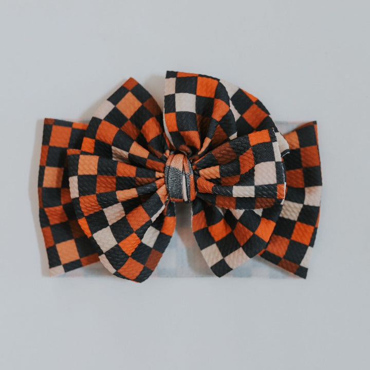 Autumn Checkers Headwarp