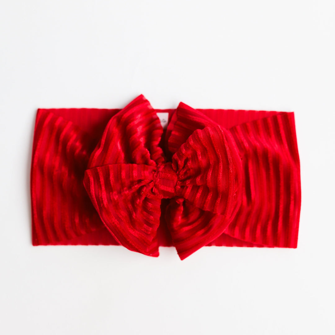 Red Luxe Headwrap