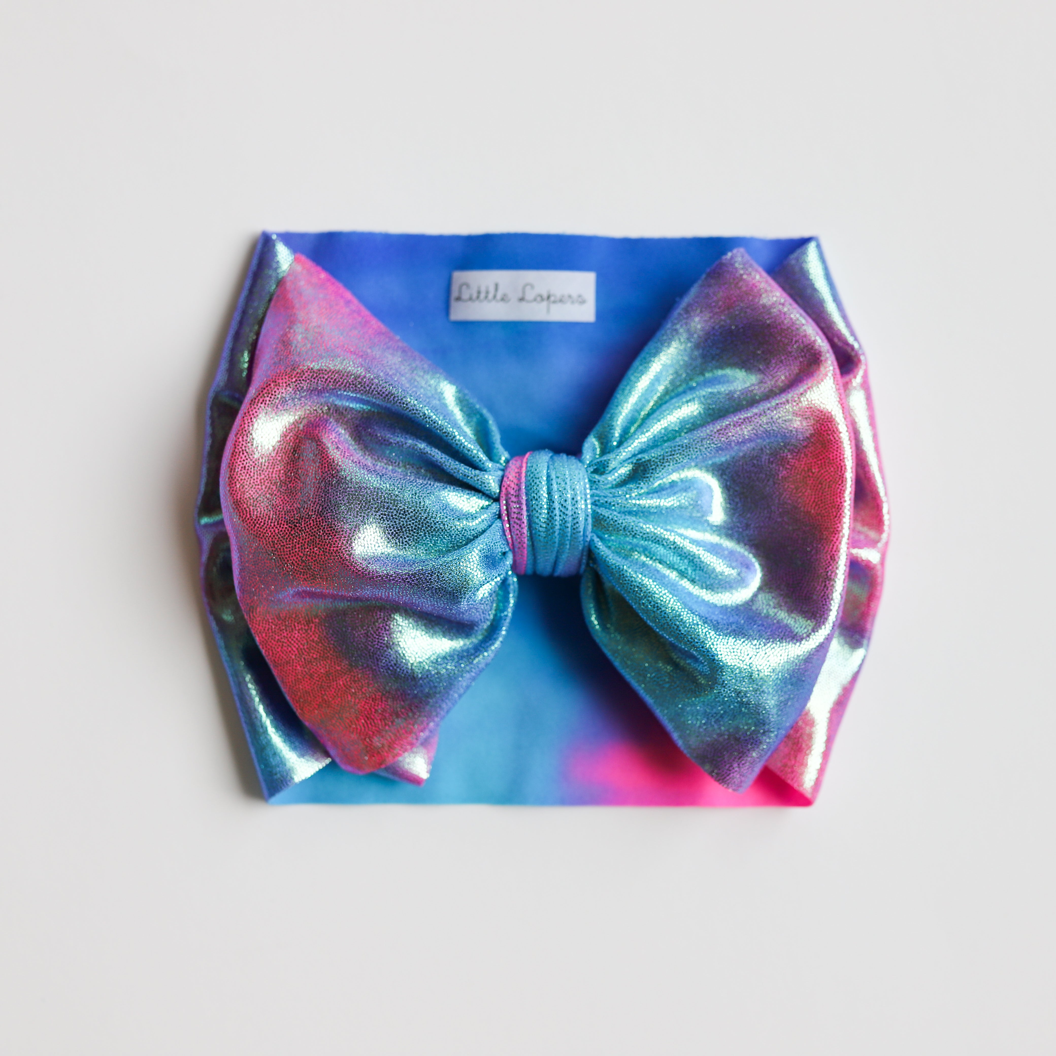 Cotton Candy Shimmer Headwrap