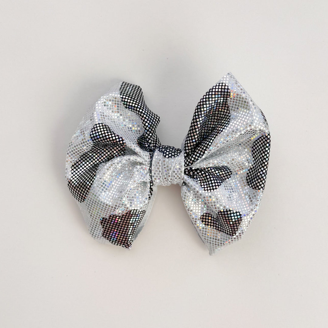 Black Cow Shimmer Bow