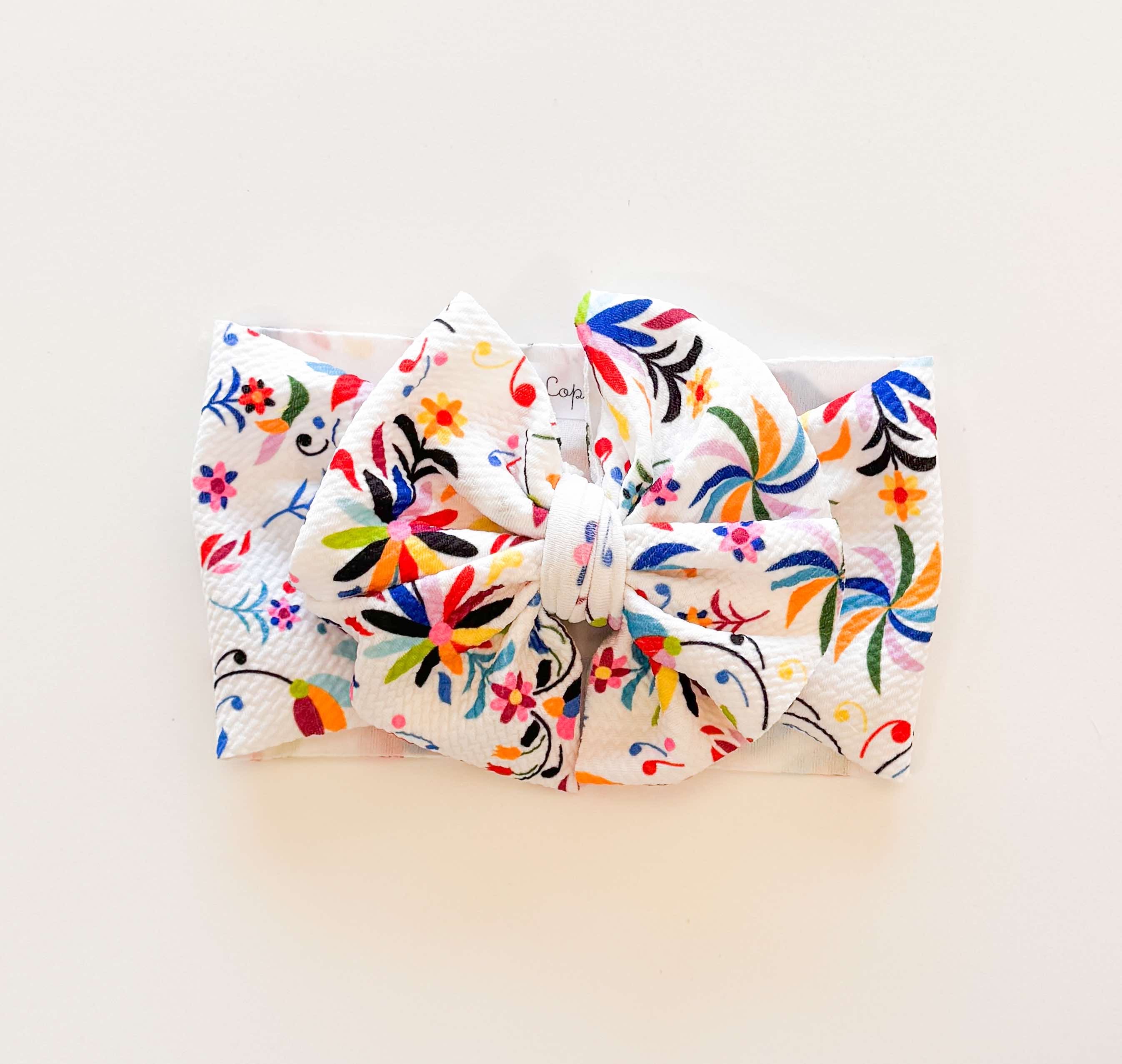 Otomi Floral Headwrap