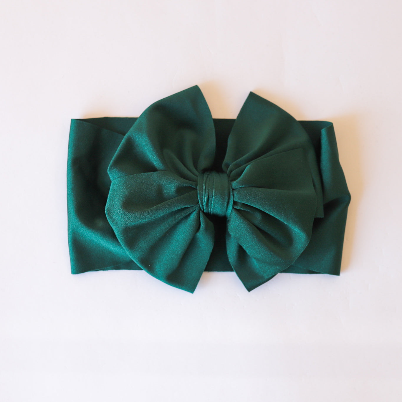 Green Matte Satin Headwrap