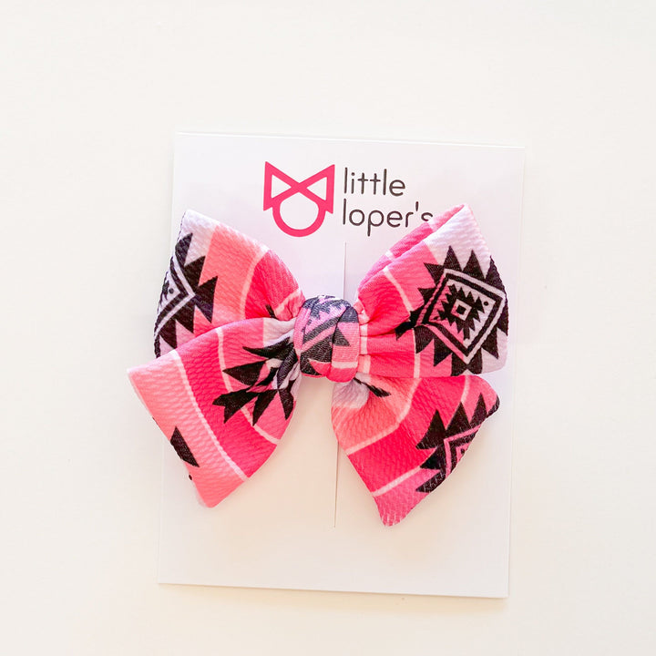 Pink Western Party Bows