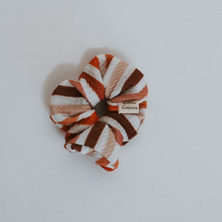 Spiced Stripes Scrunchie