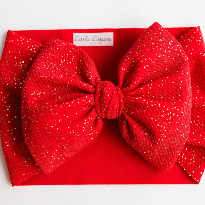 Red Party Headwrap