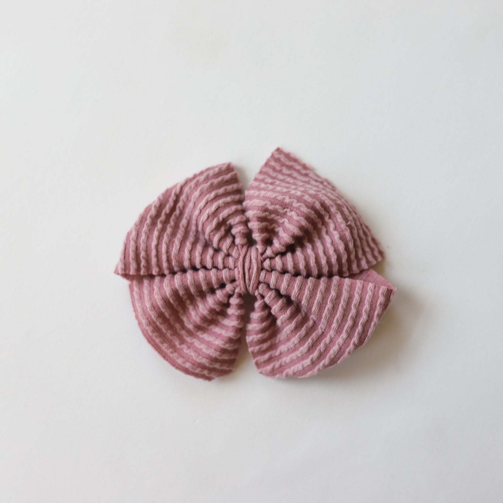 Rose Cozy Ribbed Butterfly and Dainty