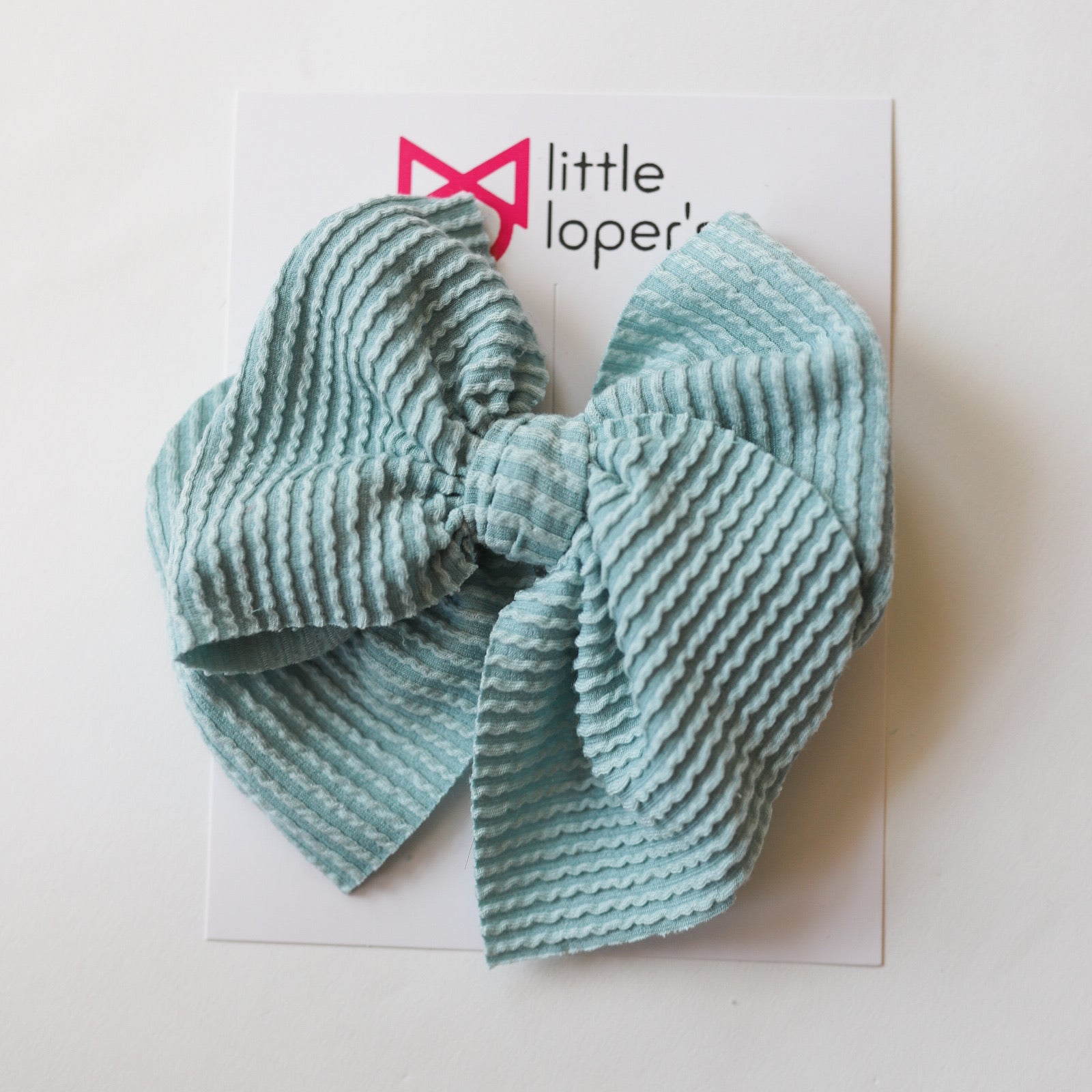 Cozy Ribbed Chunky Swanky Bows