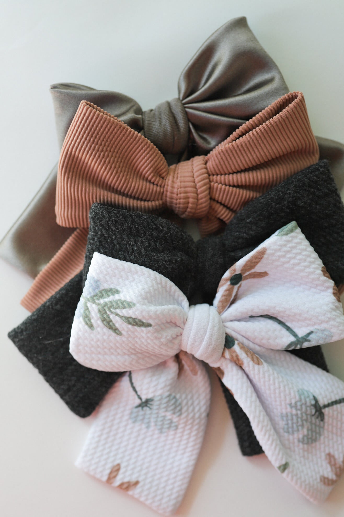 Cozy Neutrals Party Bow