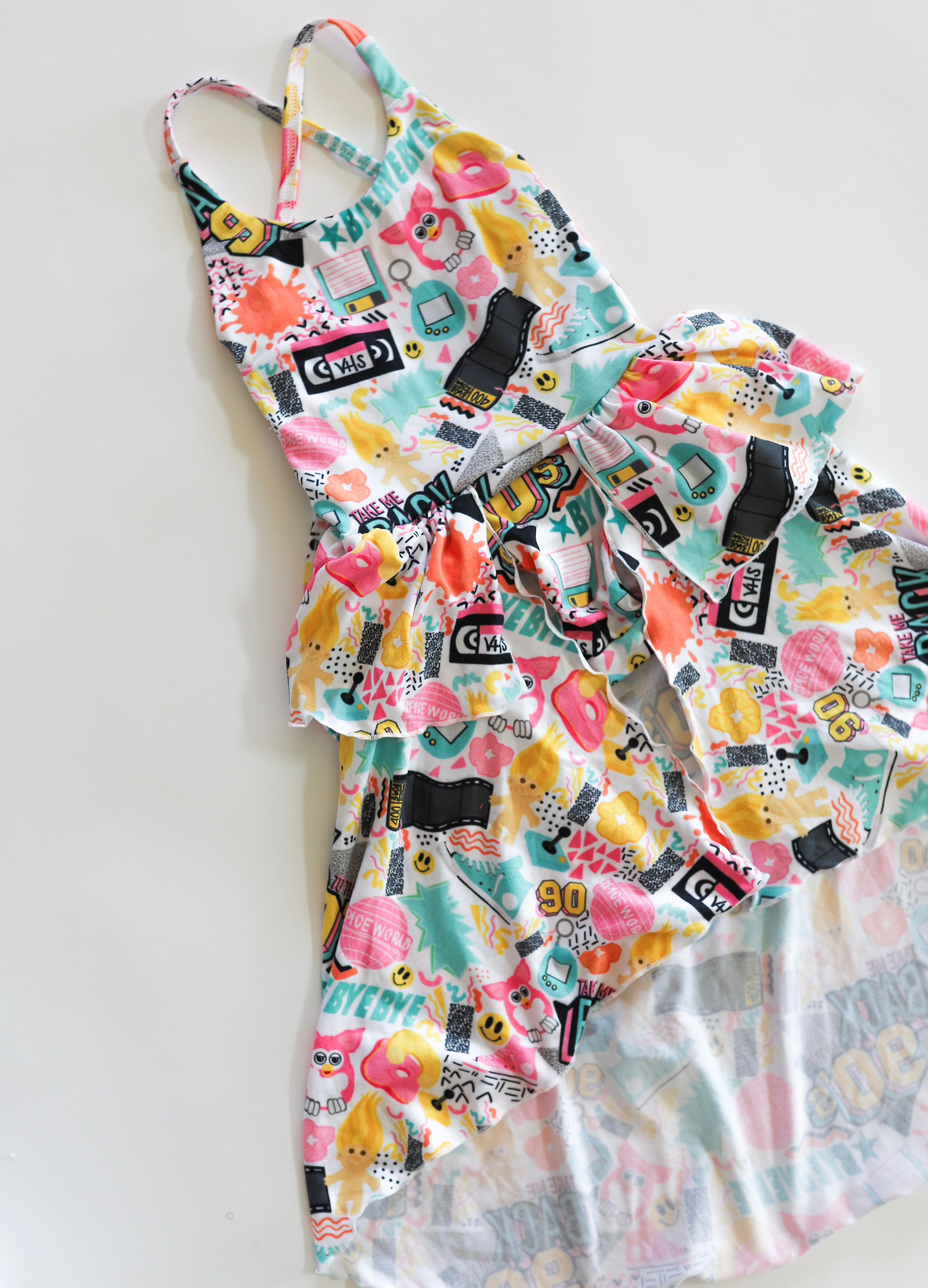 90S Party Romper