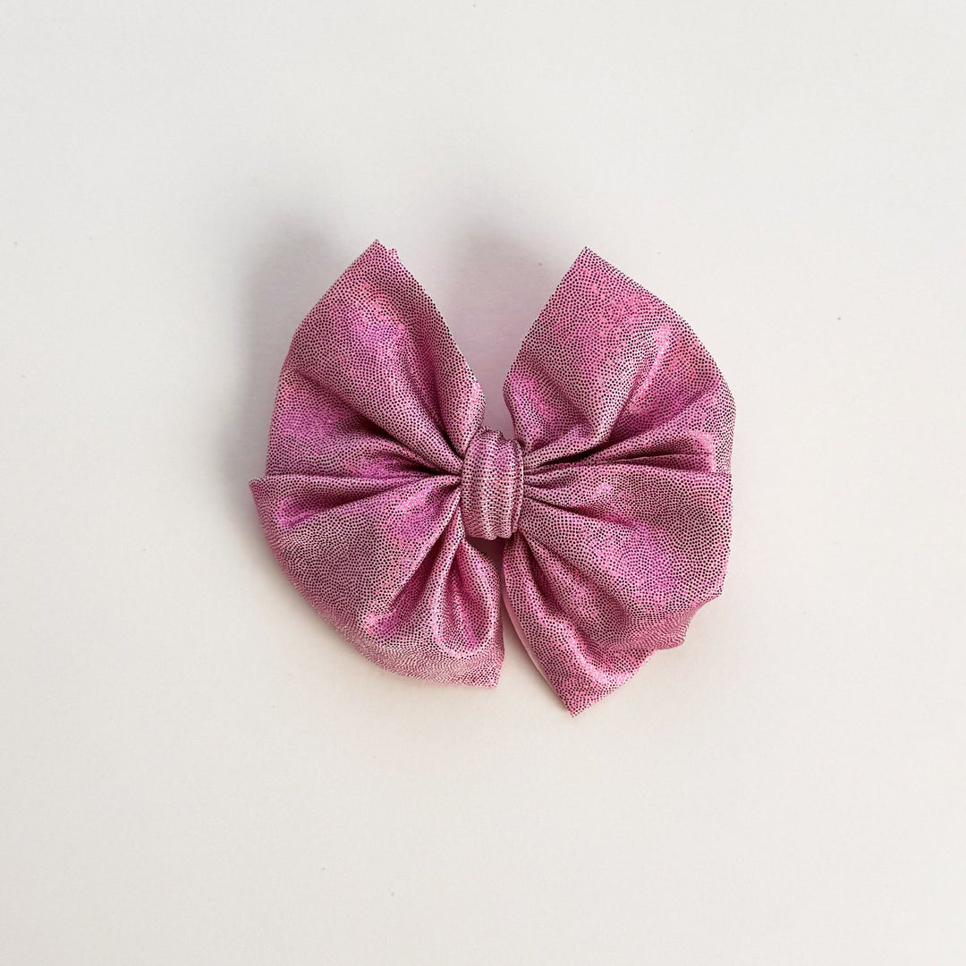 Magenta Shimmer Bow