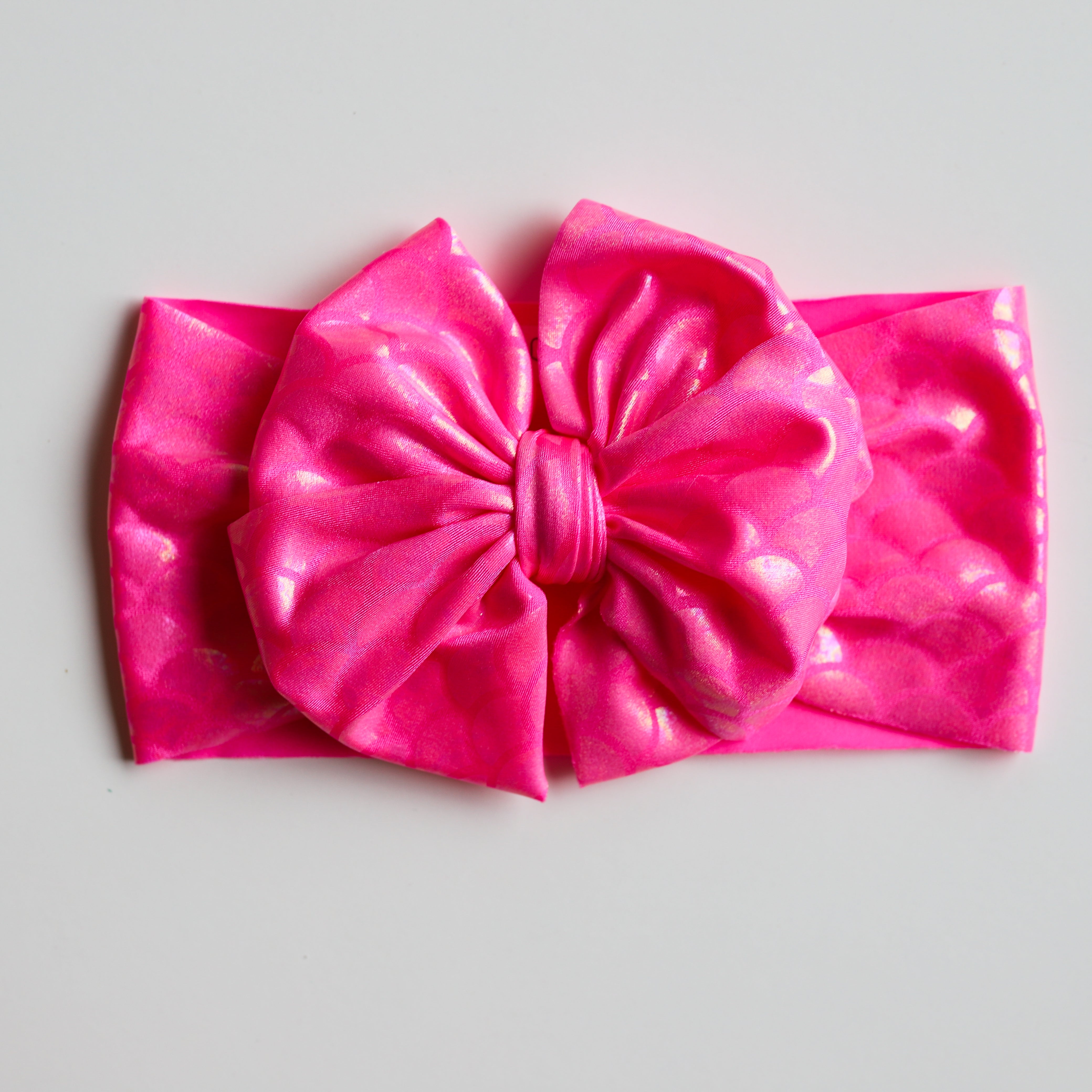 Pink Mermaid Shimmer Headwrap