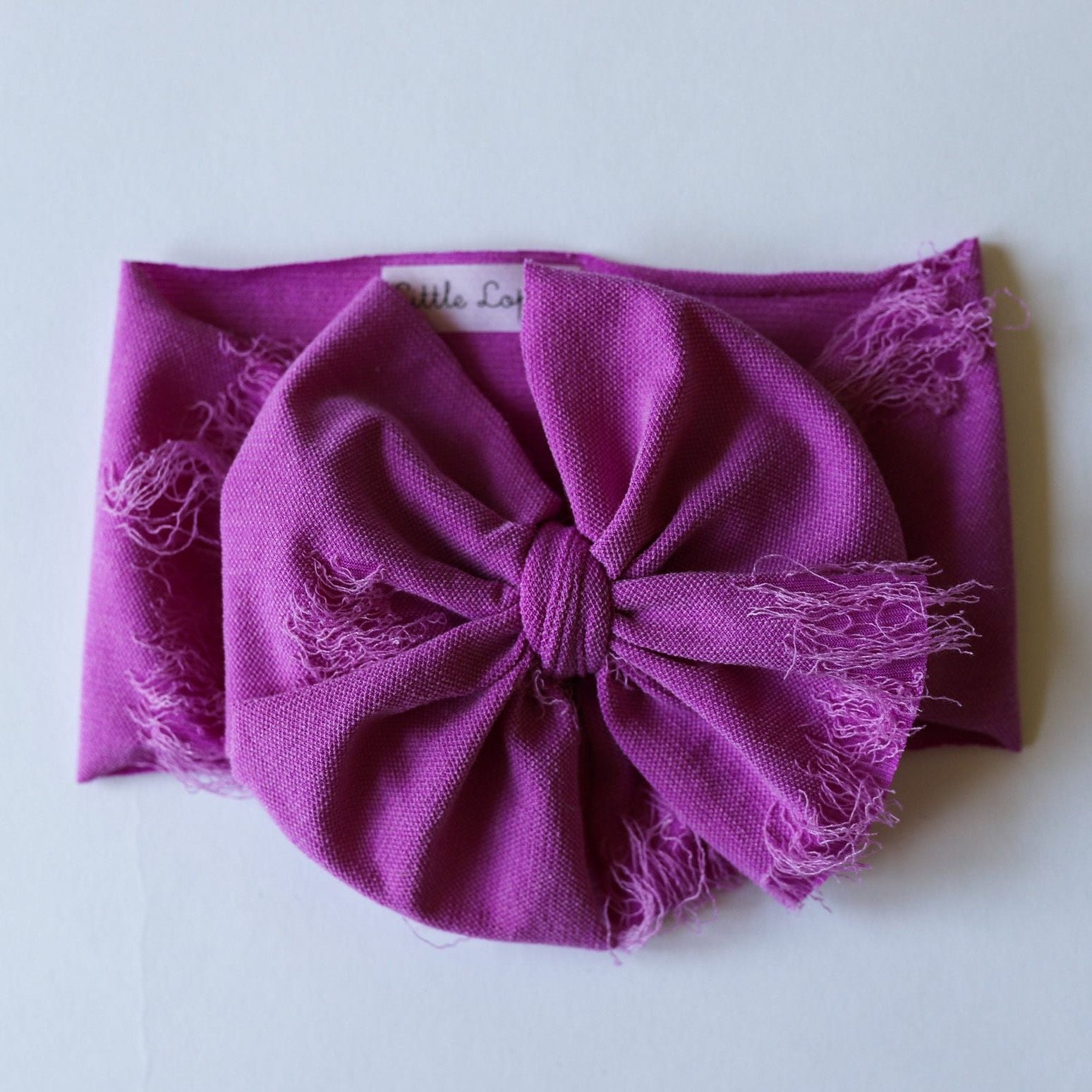 Distressed Violet Headwrap