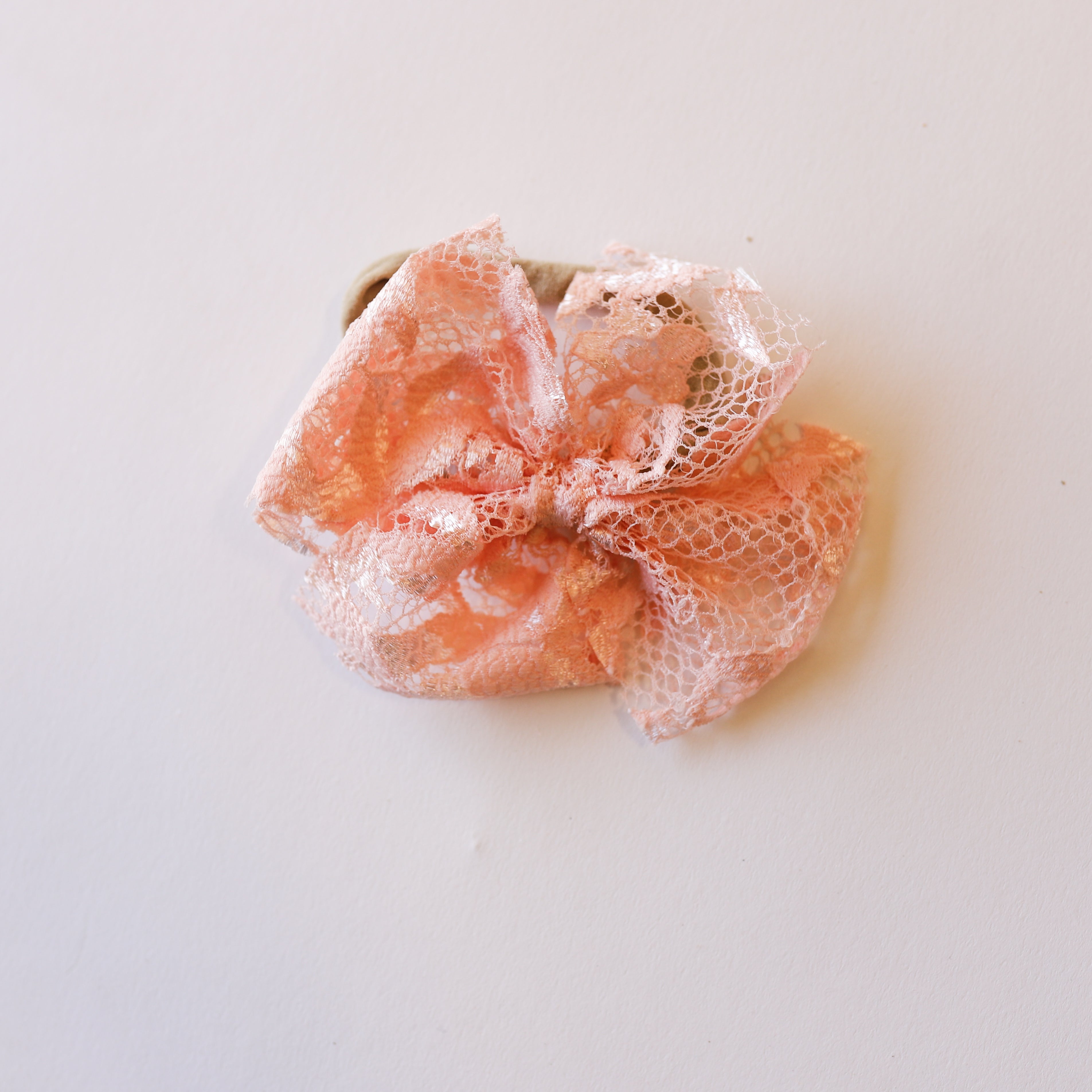 Blush Lace Butterfly and Dainty