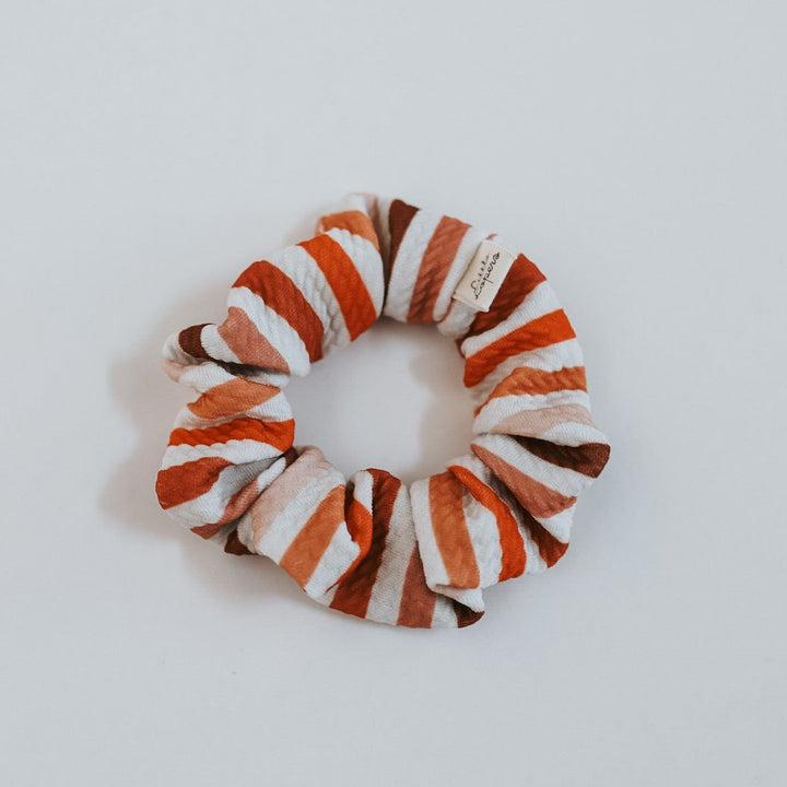 Spiced Stripes Scrunchie