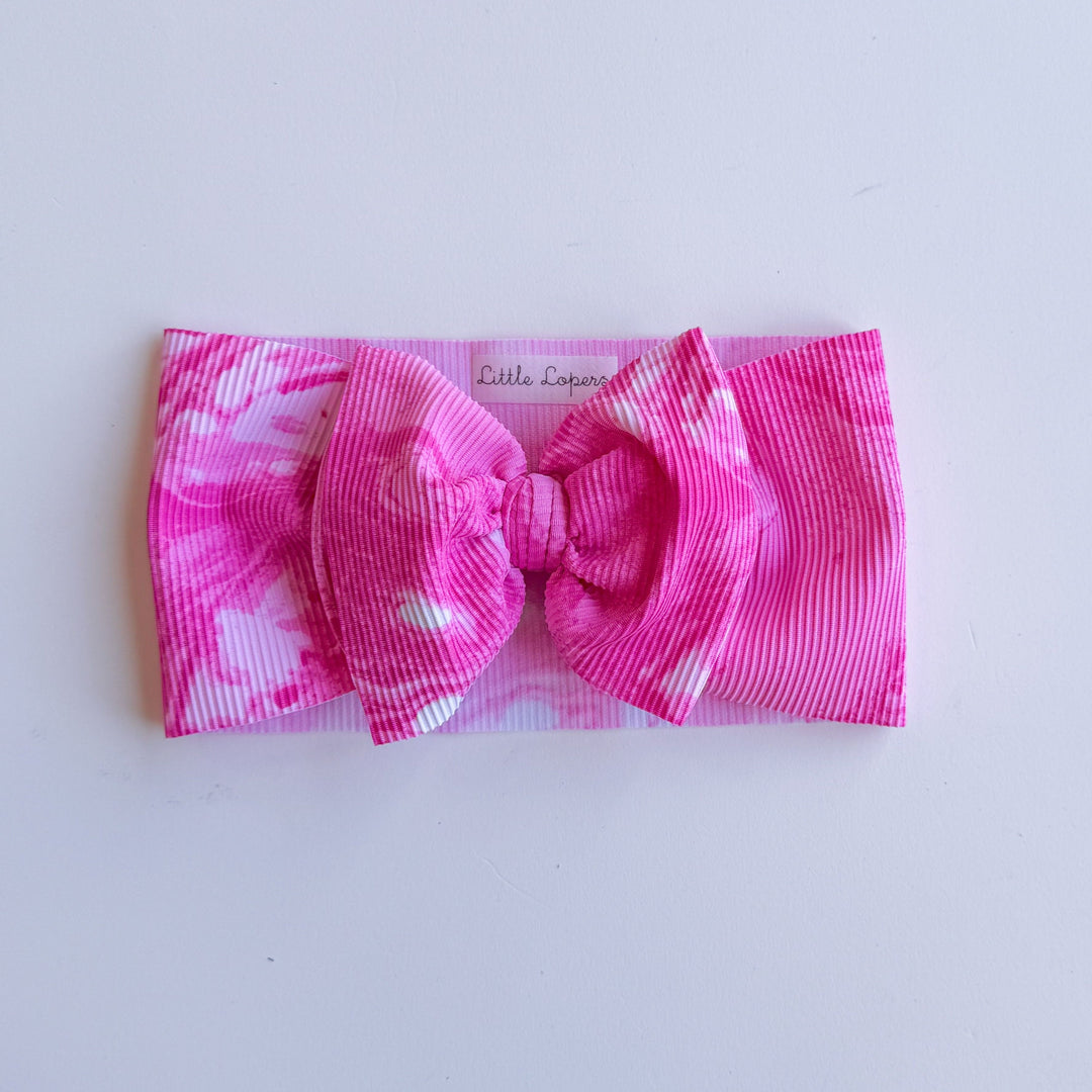 Splash of Pink Headwrap