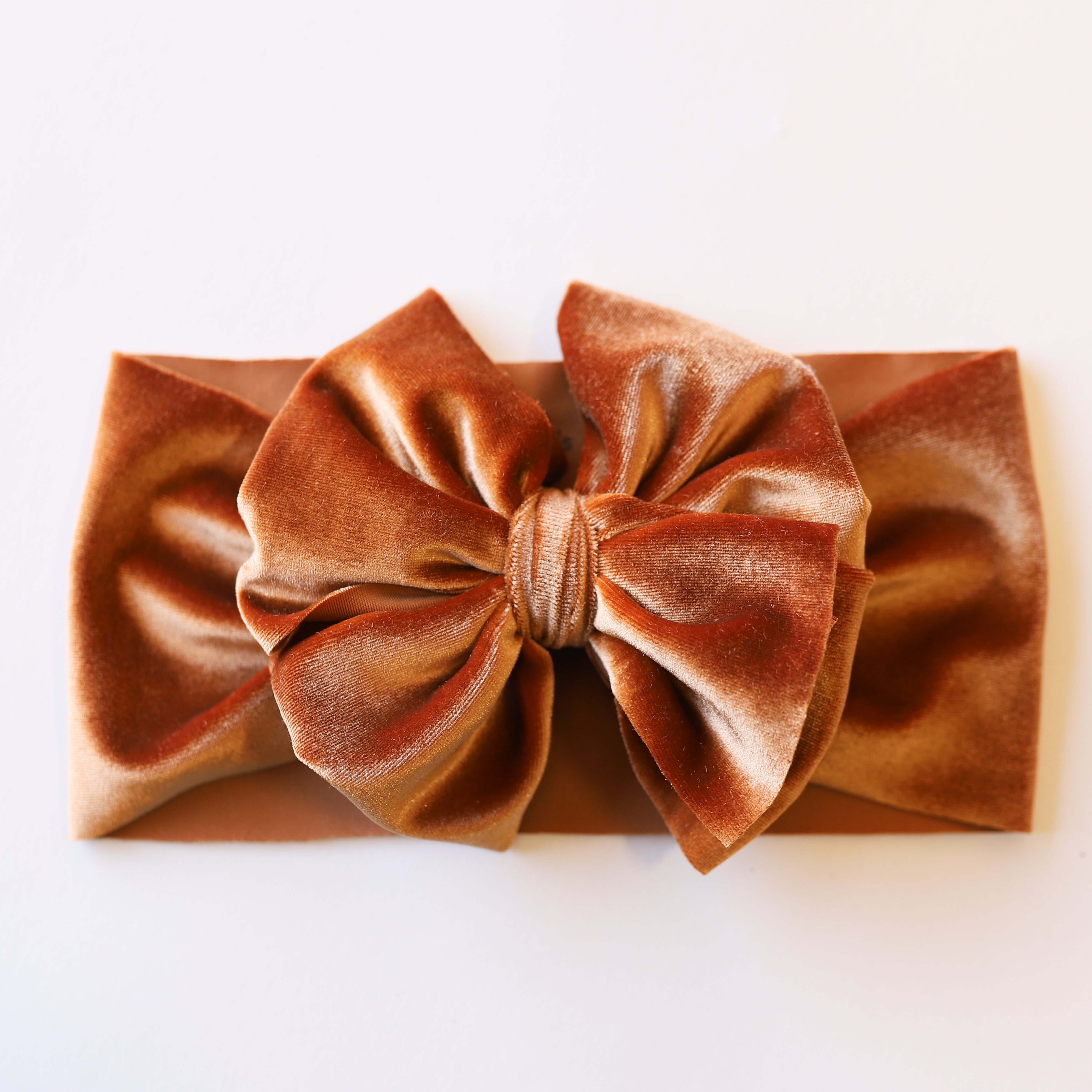 Bronze Velvet Headwrap