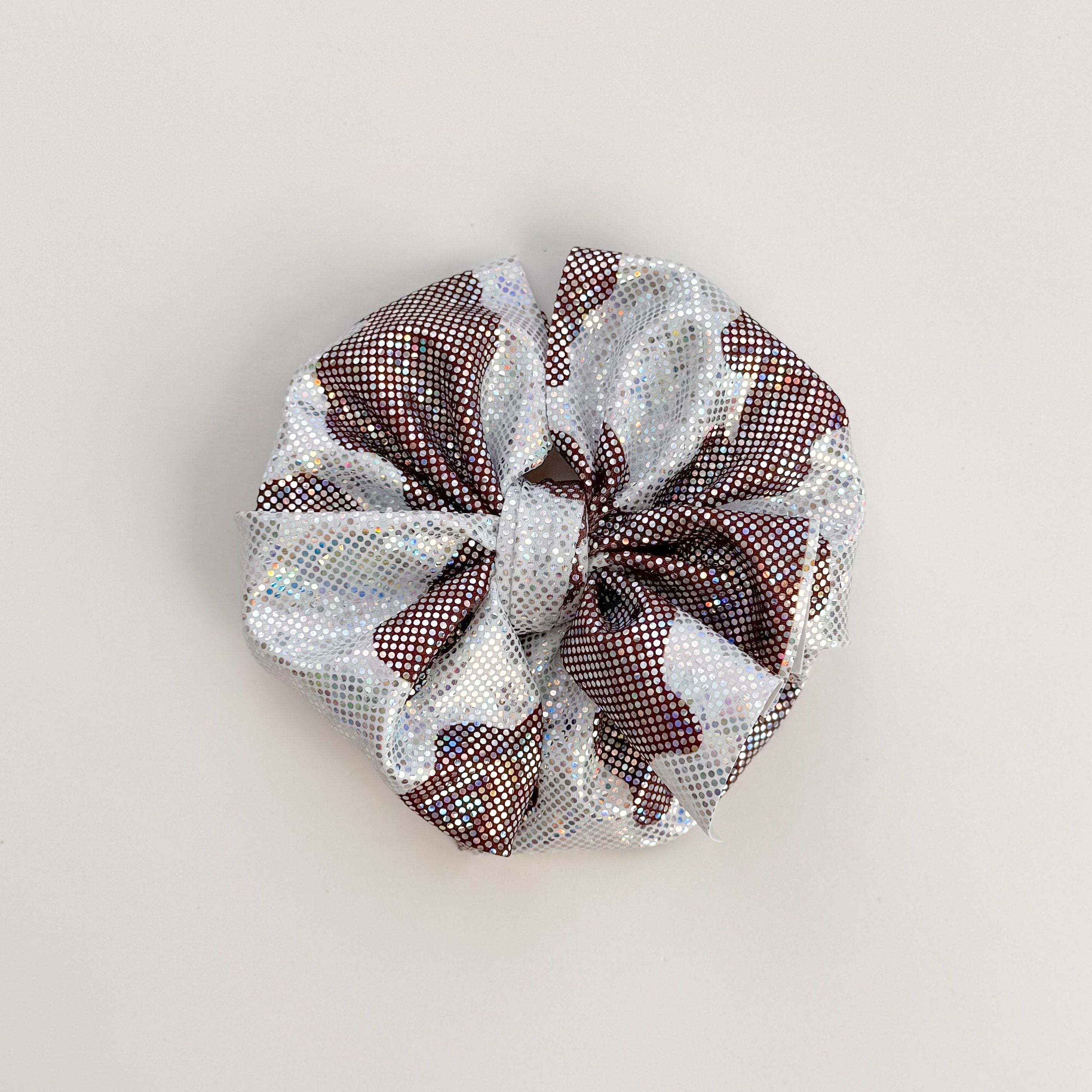 Brown Cow Shimmer Bow