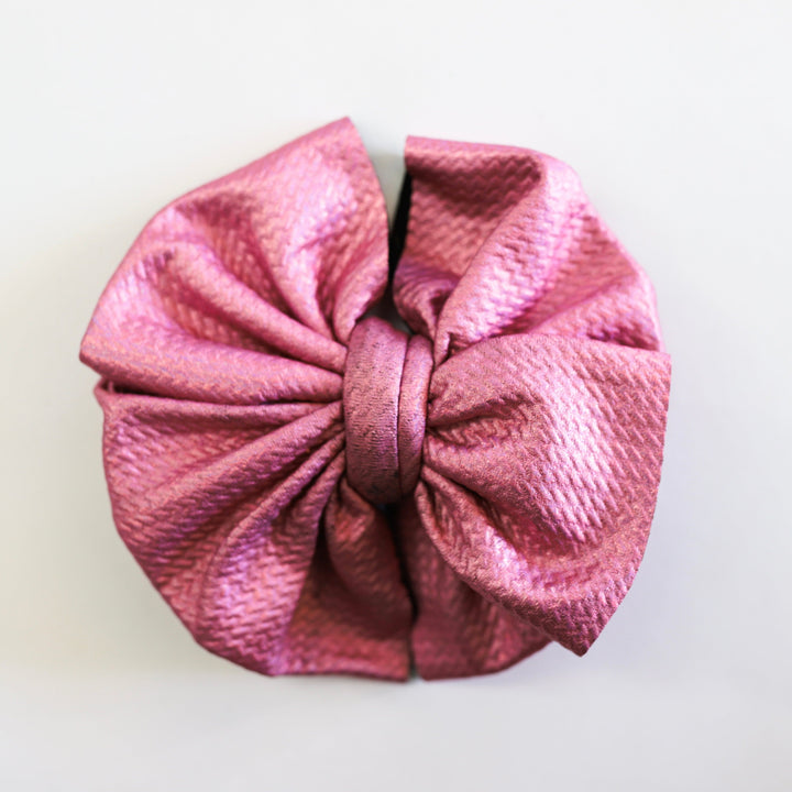 Pink Disco Bow